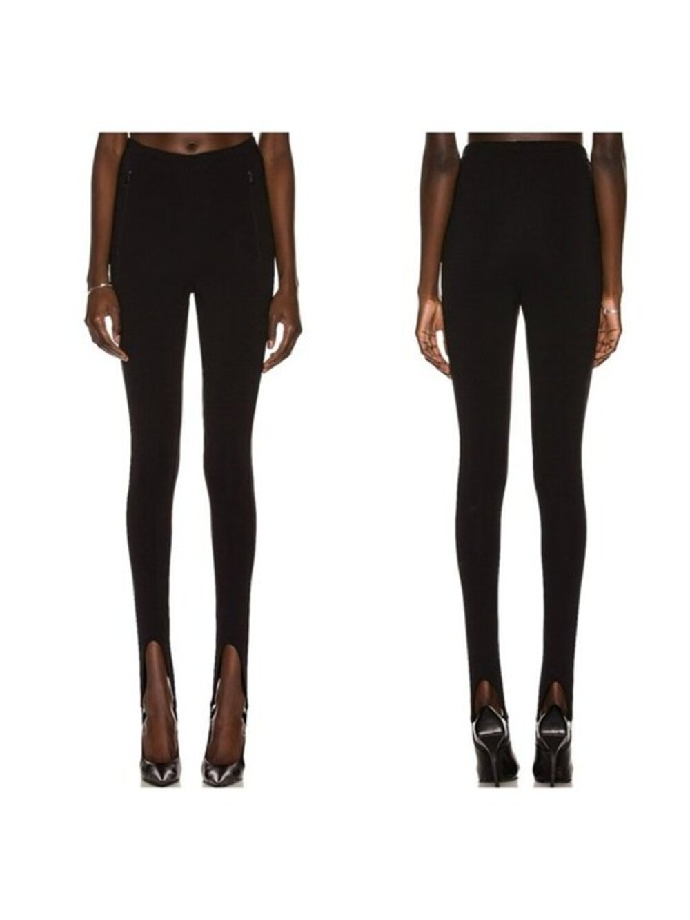 WARDROBE.NYC Stirrup Legging - Black